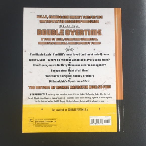 Stephen Cole Double Overtime The Hockey Fan's Ultimate Hockey Book - Picture 2 of 16